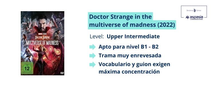 aprende inglés con marvel - Doctor Strange en el multiverso de la locura