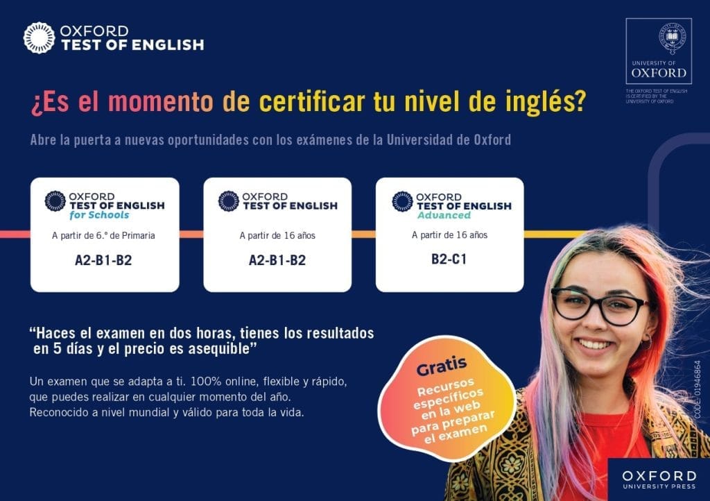 certificar tu ingles con Oxford